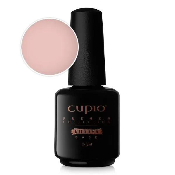 Rubber base French Collection Milky Pink, 15ml, Cupio