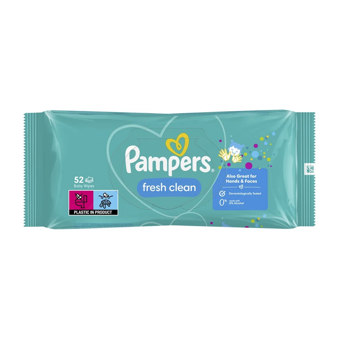 Servetele umede Baby Fresh Clean, 52 bucati, Pampers