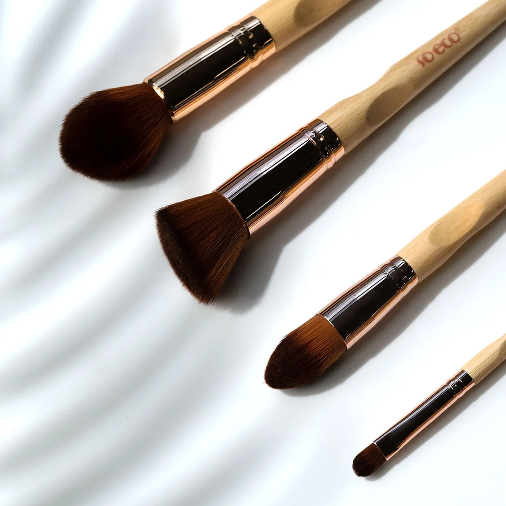 Set 4 pensule ecologice pentru machiajul fetei, 1 bucata, So Eco