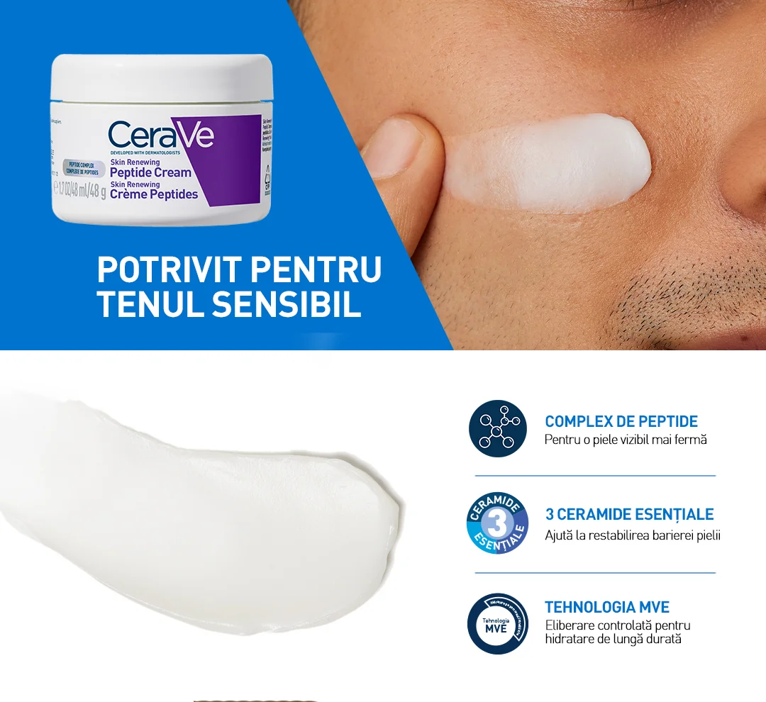Crema cu peptide Skin Renewing