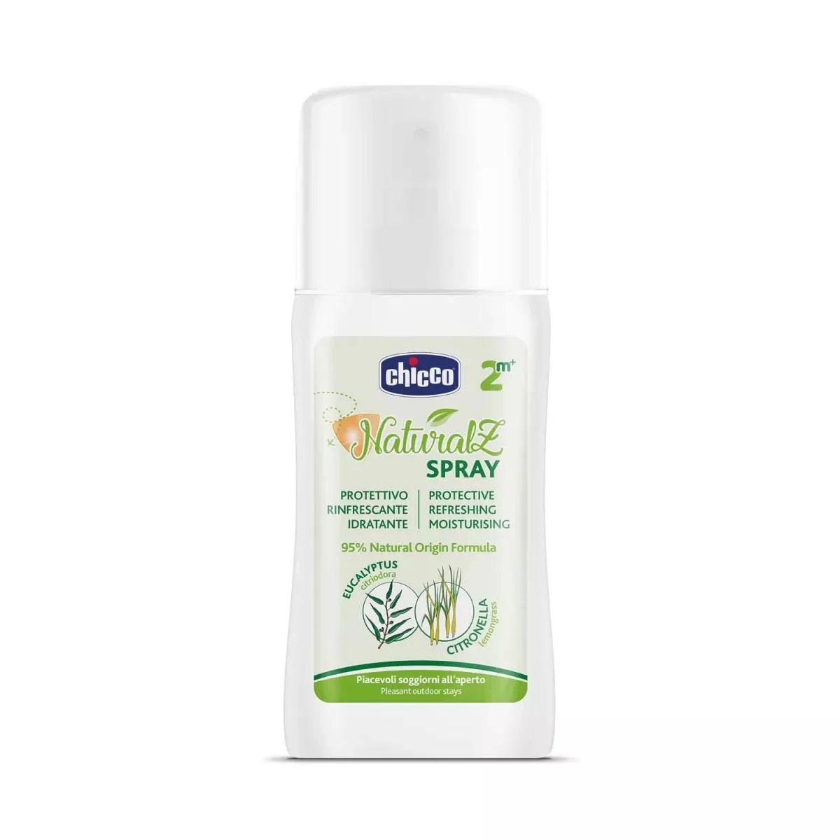 Spray pentru  protectie cu extract de eucalipt si citronella NaturalZ 2 luni+, 100ml, Chicco