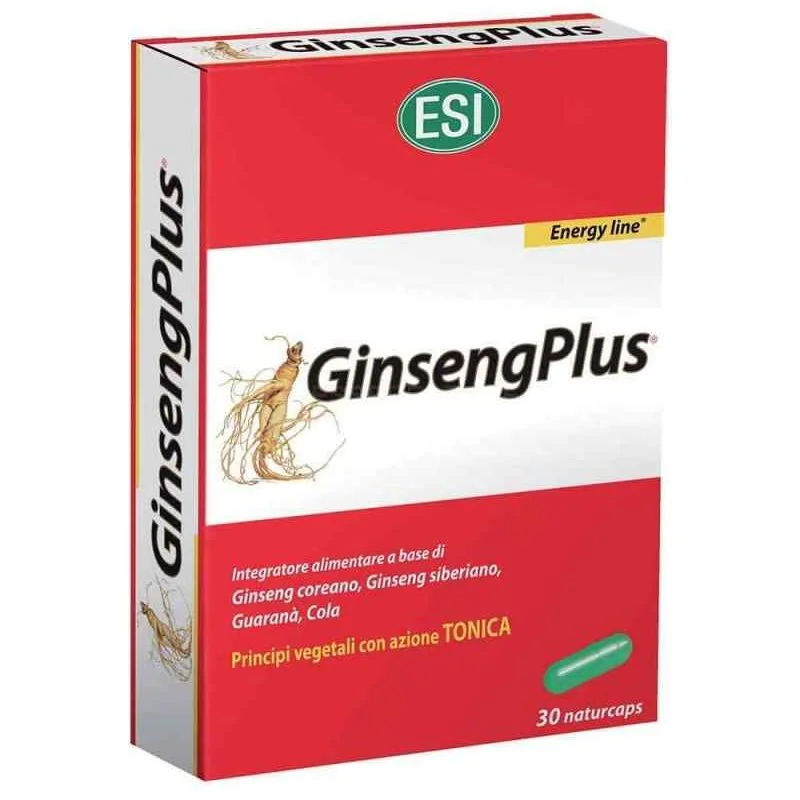 GinsengPlus, 30 capsule, Esi Spa