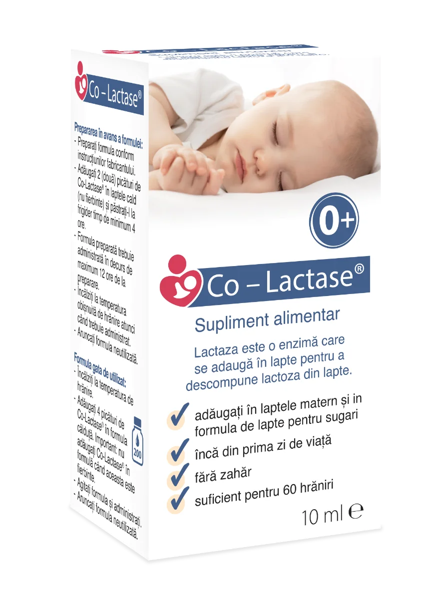 Picaturi pentru sugari Co-Lactase, 10ml, Maxima HealthCare