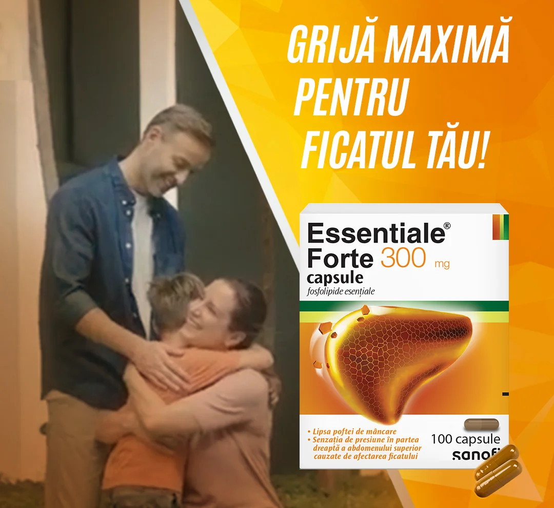 Essentiale 340 Essentiale Forte 300mg, 100 capsule, Sanofi | Dr. Max Farmacie