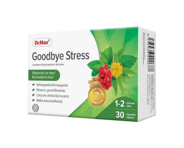 Dr. Max Goodbye Stress, 30 capsule​