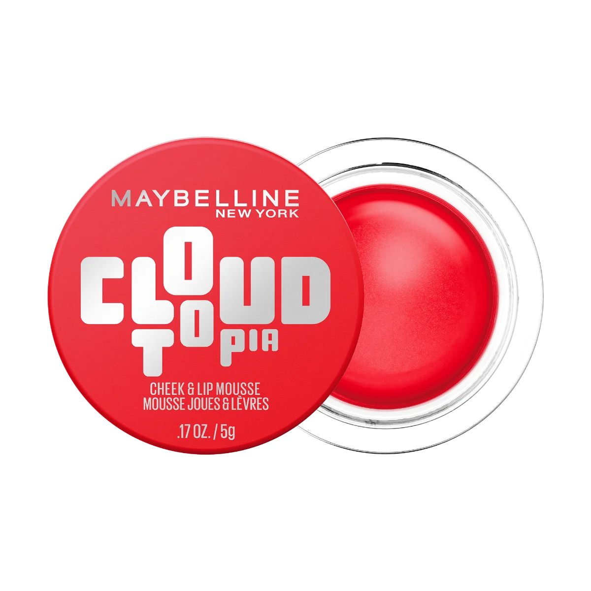 Fard de obraz multifunctional Cloudtopia Nr. 03 Divine Crimson, 5g, Maybelline