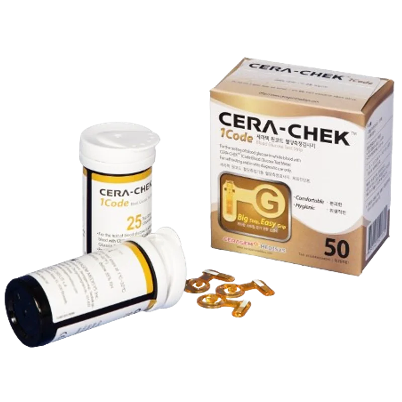 Teste de glicemie, 50 bucati, Cera-Chek