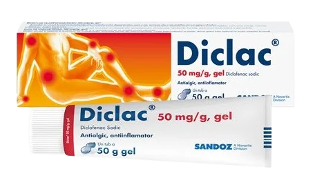 Diclac gel 5%, 50g, Sandoz