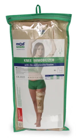 Orteza de genunchi imobilizatoare 6112, M/L, 50cm, Medtextile