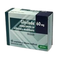 Glyclada 60mg, 60 comprimate cu eliberare modificata, KRKA