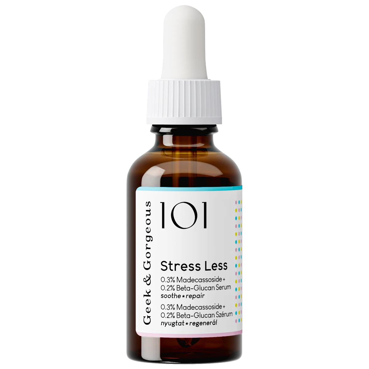 Ser Beta-glucan si Madecassoside Stress Less, 30ml, Geek&Gorgeous