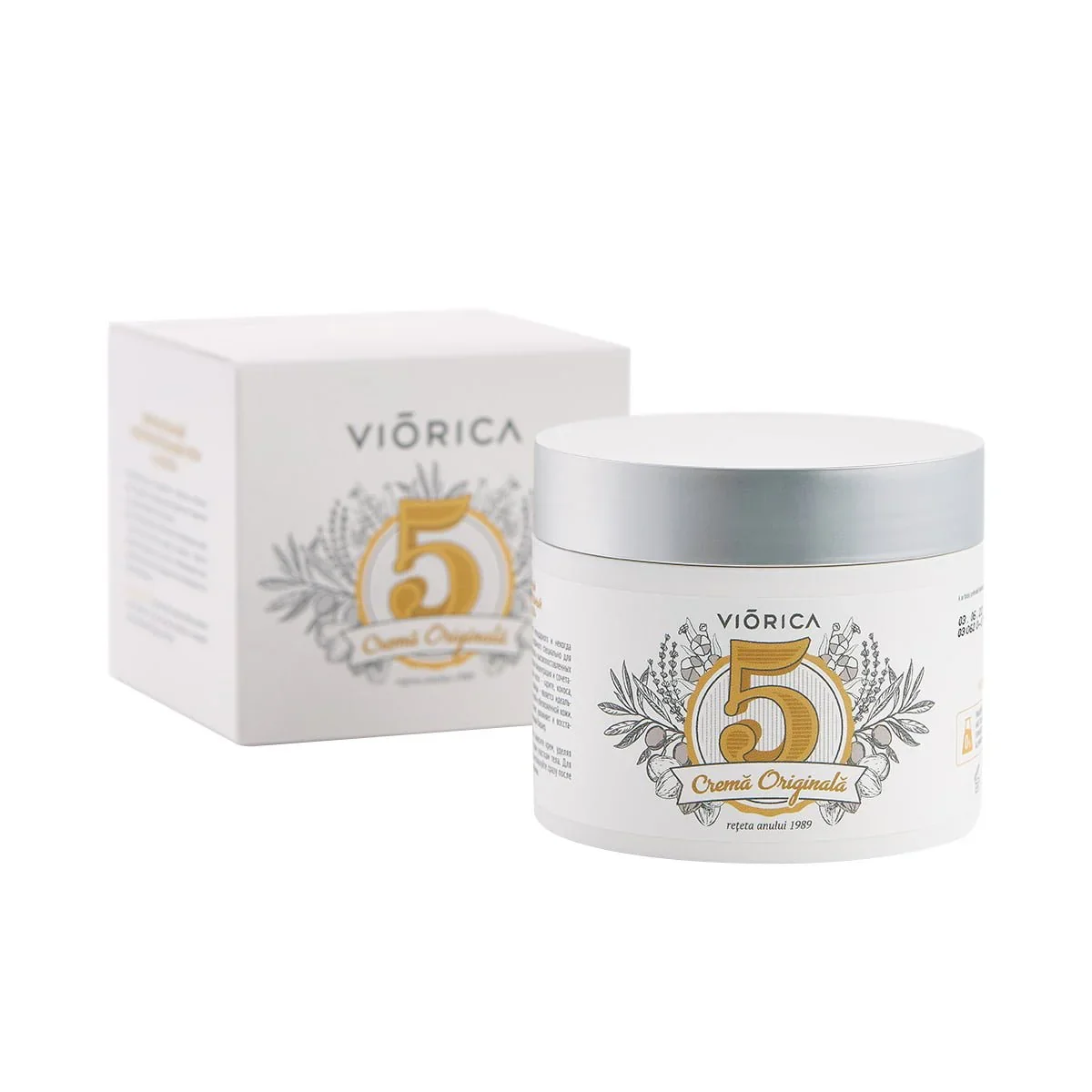 Crema pentru corp originala supernutritiva, 200ml, Viorica