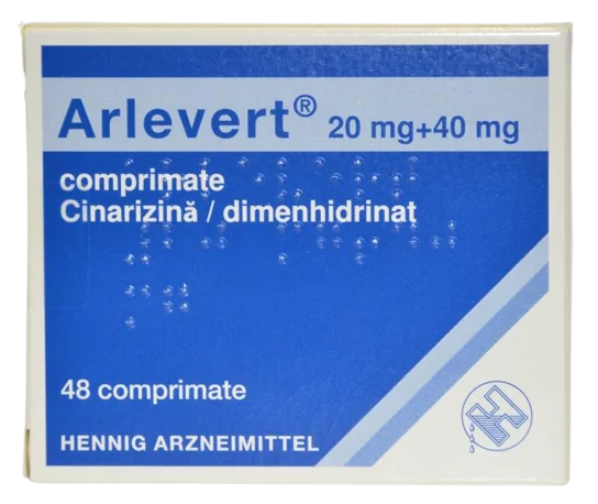 Arlevert 20mg+40mg, 48 comprimate, Henning