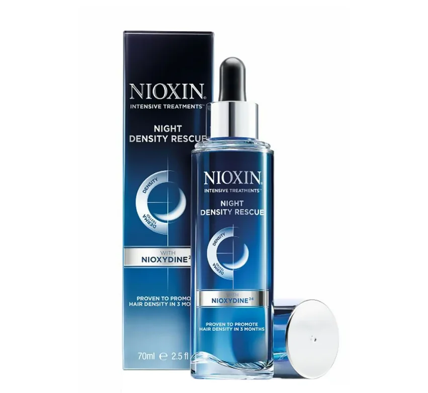 Tratament impotriva caderii parului Night Density Rescue, 70 ml, Nioxin