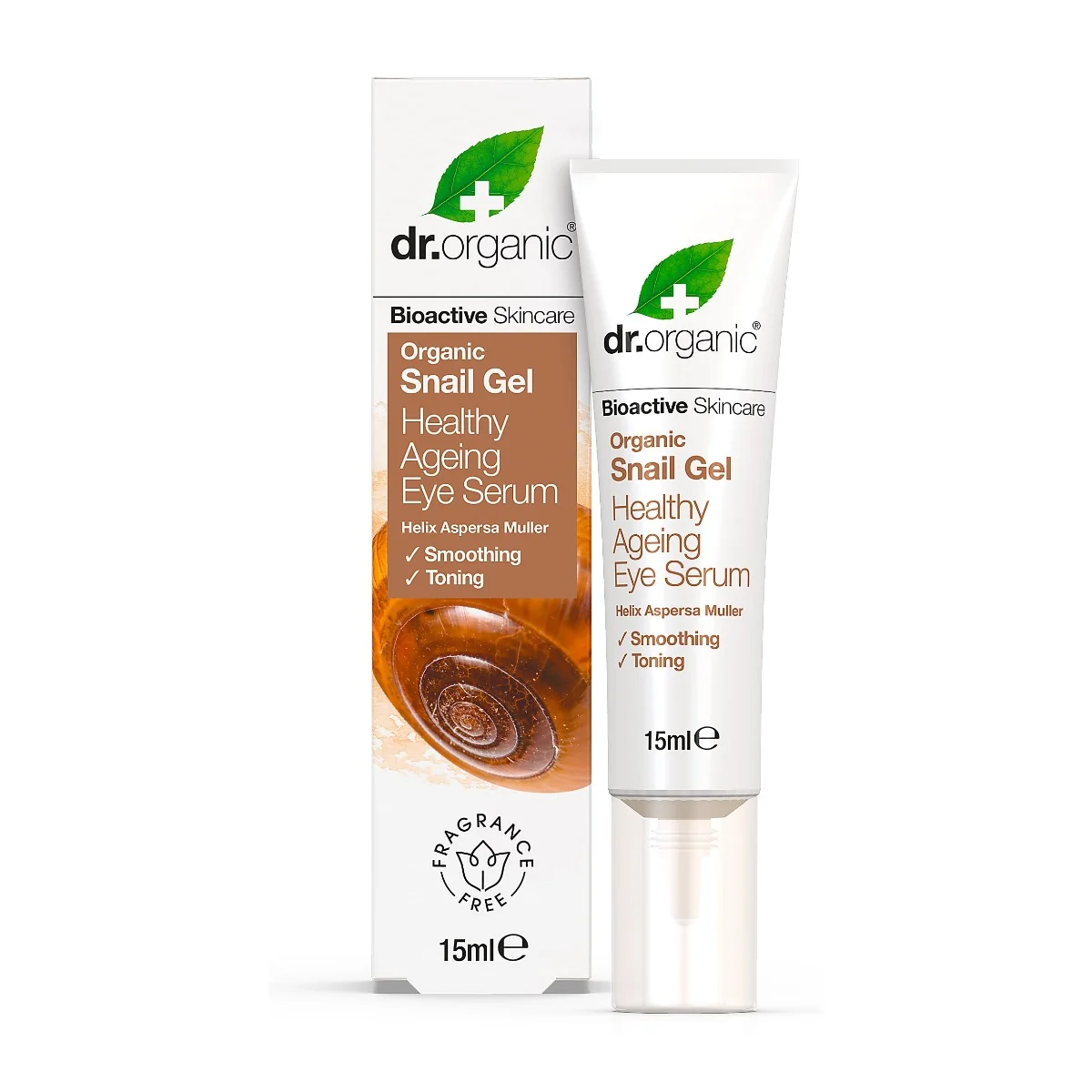 Ser pentru ochi cu extract de melc, 15ml, Dr.Organic