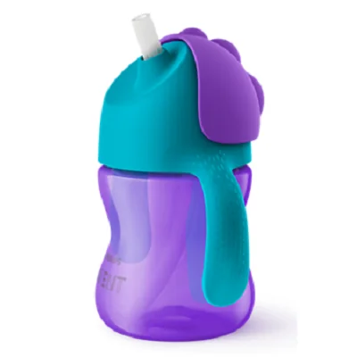 Cana cu pai pentru fetite +9 luni, 200ml, Philips Avent