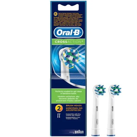 Rezerva periuta electrica Cross Action Eb50, 2 bucati, Oral-B