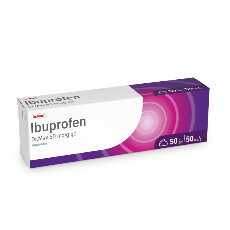 Dr.Max Ibuprofen 50mg/g Gel tub, 50g | Dr. Max Farmacia