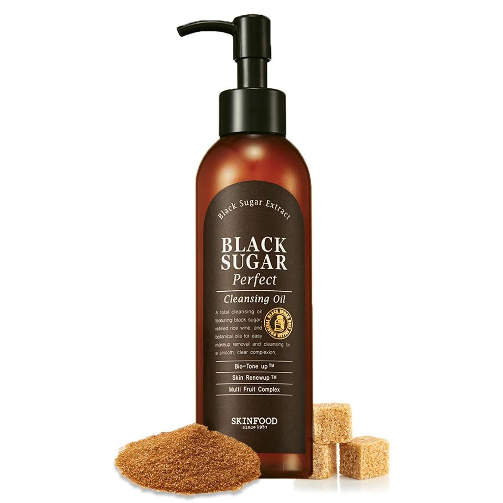 Ulei de curatare Black Sugar Perfect, 200ml, Skinfood