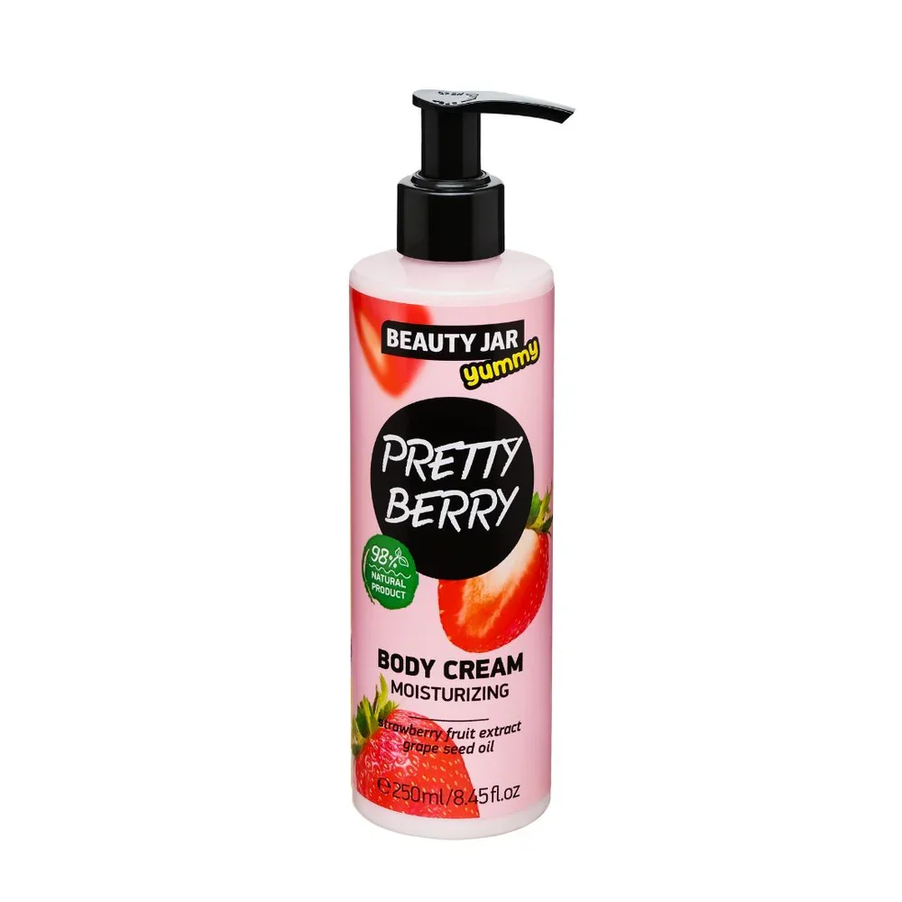 Crema de corp hidratanta Pretty Berry, 250ml, Beauty Jar 
