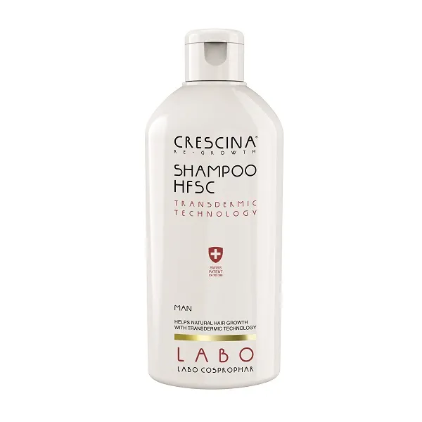 Tratament pentru par HFSC Transdermic Sampon Man Crescina, 200ml, Labo 