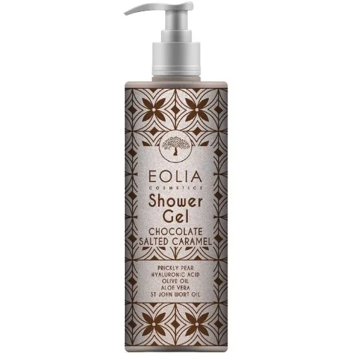 Gel de dus cu ciocolata si caramel sarat, 250ml, Eolia
