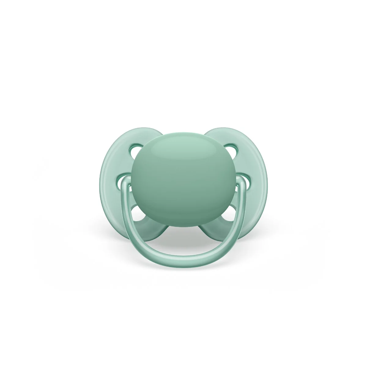 Suzete Ultra Soft SCF091/03 pentru 0-6 luni Verde/Portocaliu, 2 bucati, Philips Avent