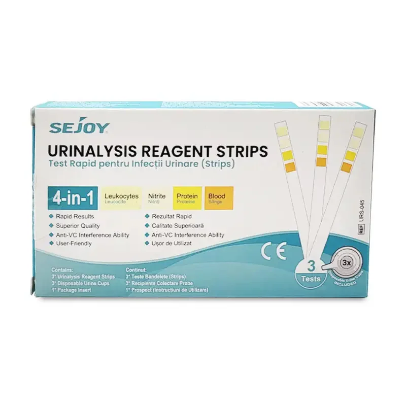 Test rapid pentru infectii urinare, 3 bucati, Sejoy