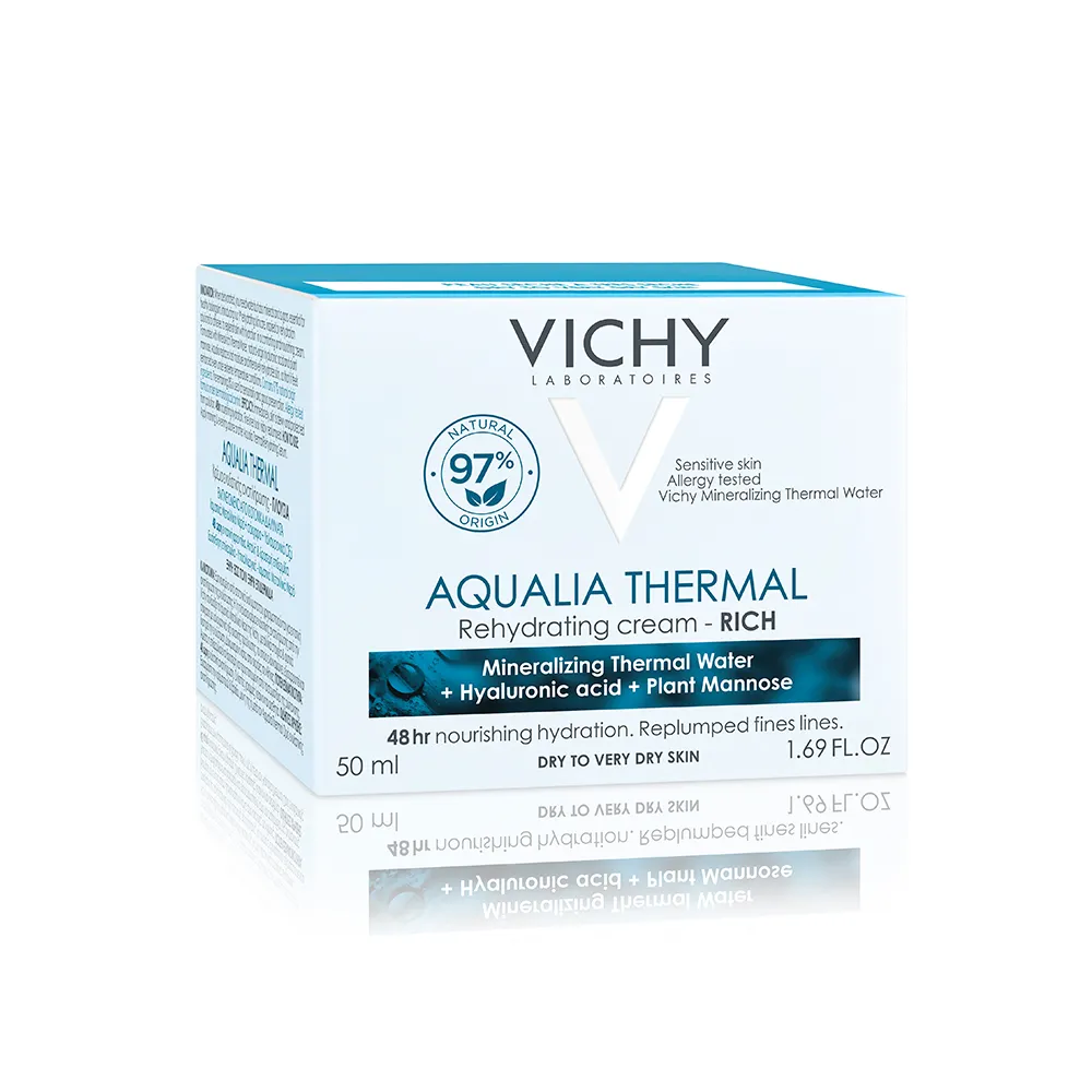 Crema hidratanta pentru ten uscat Aqualia Thermal, 50ml, Vichy 