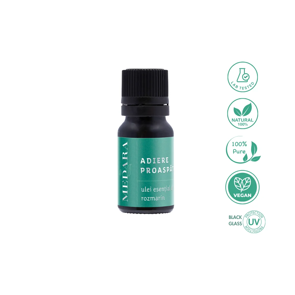 Ulei esential cu rozmarin, 10ml, Medara