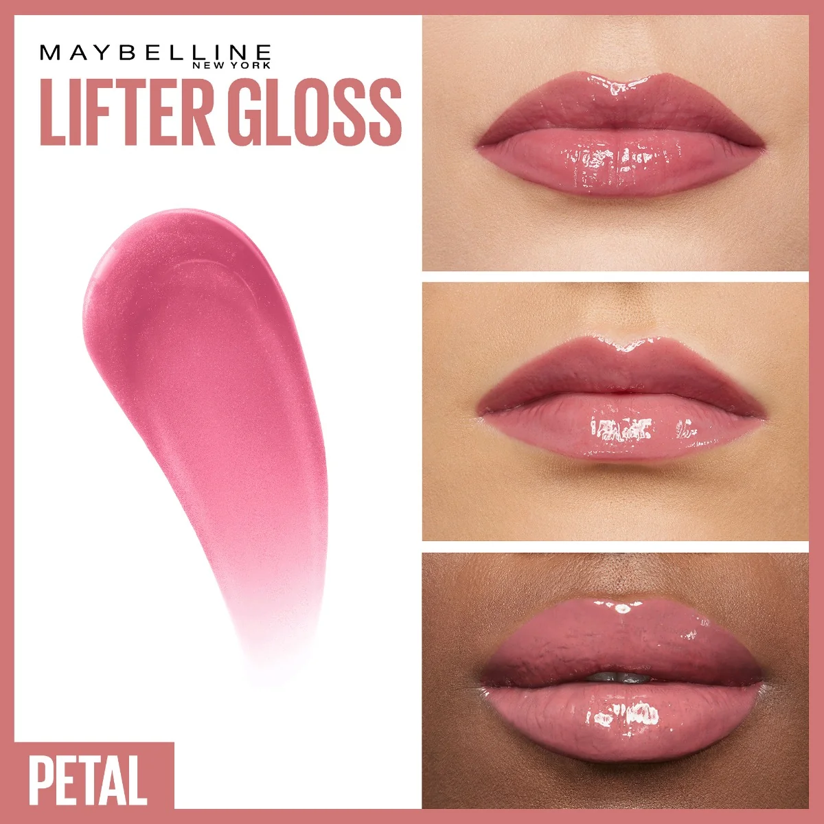 Luciu de buze Lifter Gloss 005 Petal, 5.4ml, Maybelline