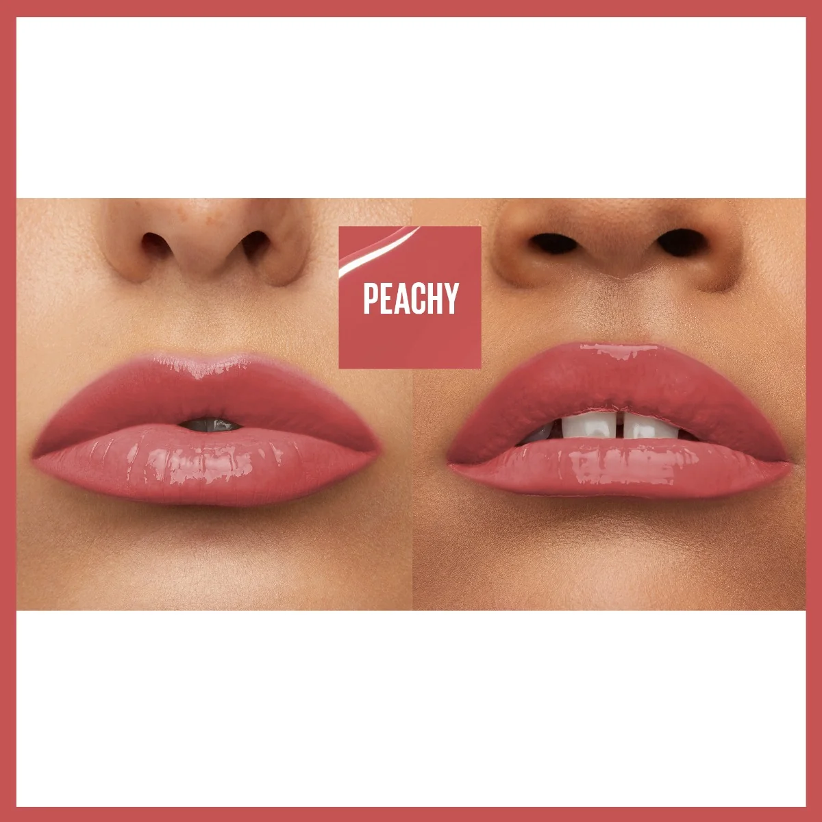 Ruj lichid rezistent cu stralucire de vinil Superstay Ink 15 Peachy, 4.2ml, Maybelline