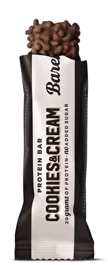 Baton proteic cu aroma de biscuiti si frisca, 55g, Barebells