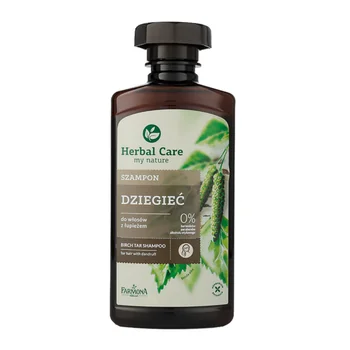 Sampon cu extract de gudron de mesteacan pentru par predispus la matreata Herbal Care, 330ml, Farmona