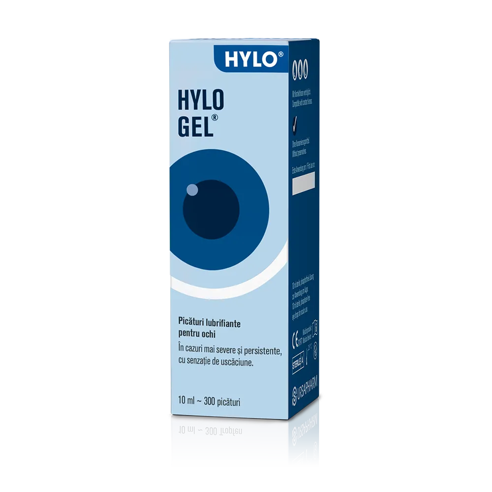 Picaturi oftalmice Hylo Gel, 10ml, Hylo Eye Care 