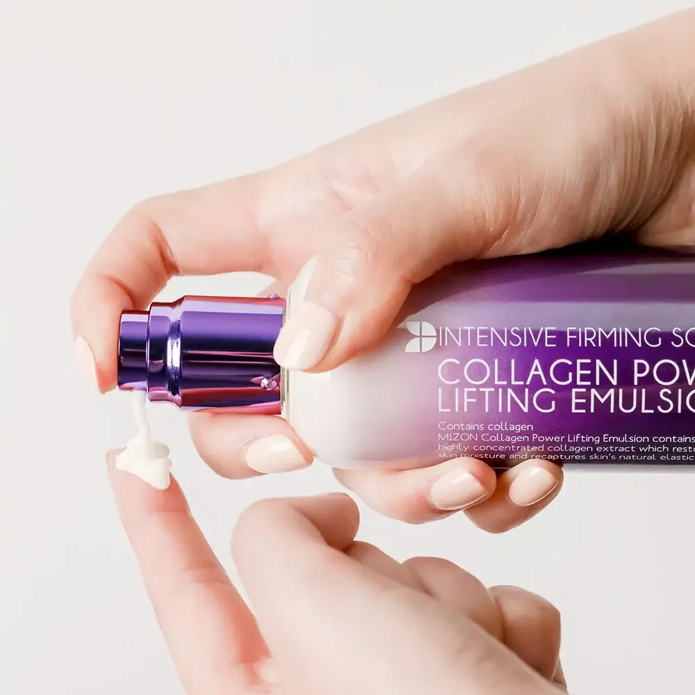 Emulsie pentru fata ultra-hidratanta Collagen Power Lifting, 120ml, Mizon