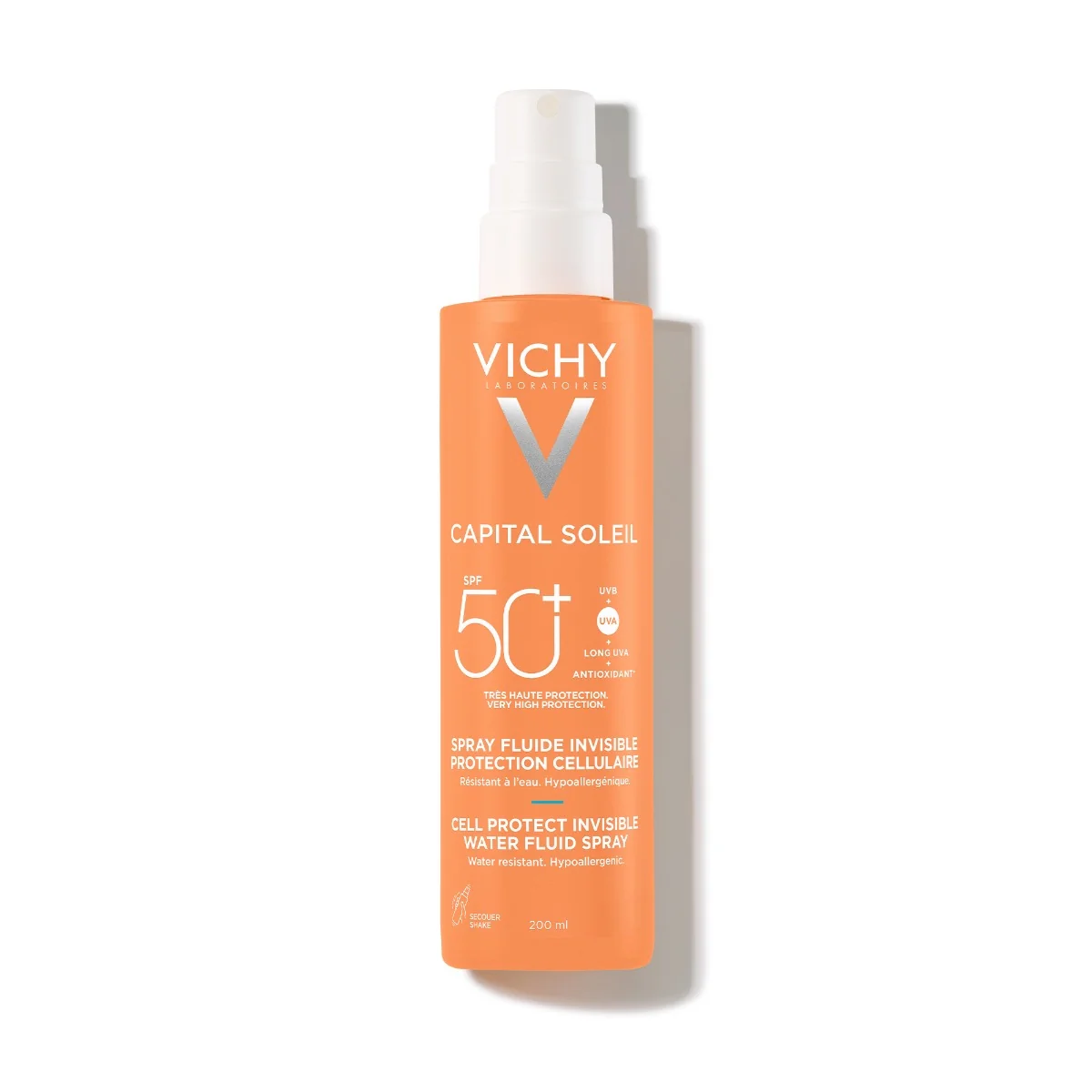 Spray fluid invizibil Capital Soleil Cell Protect SPF50+, 200ml, Vichy
