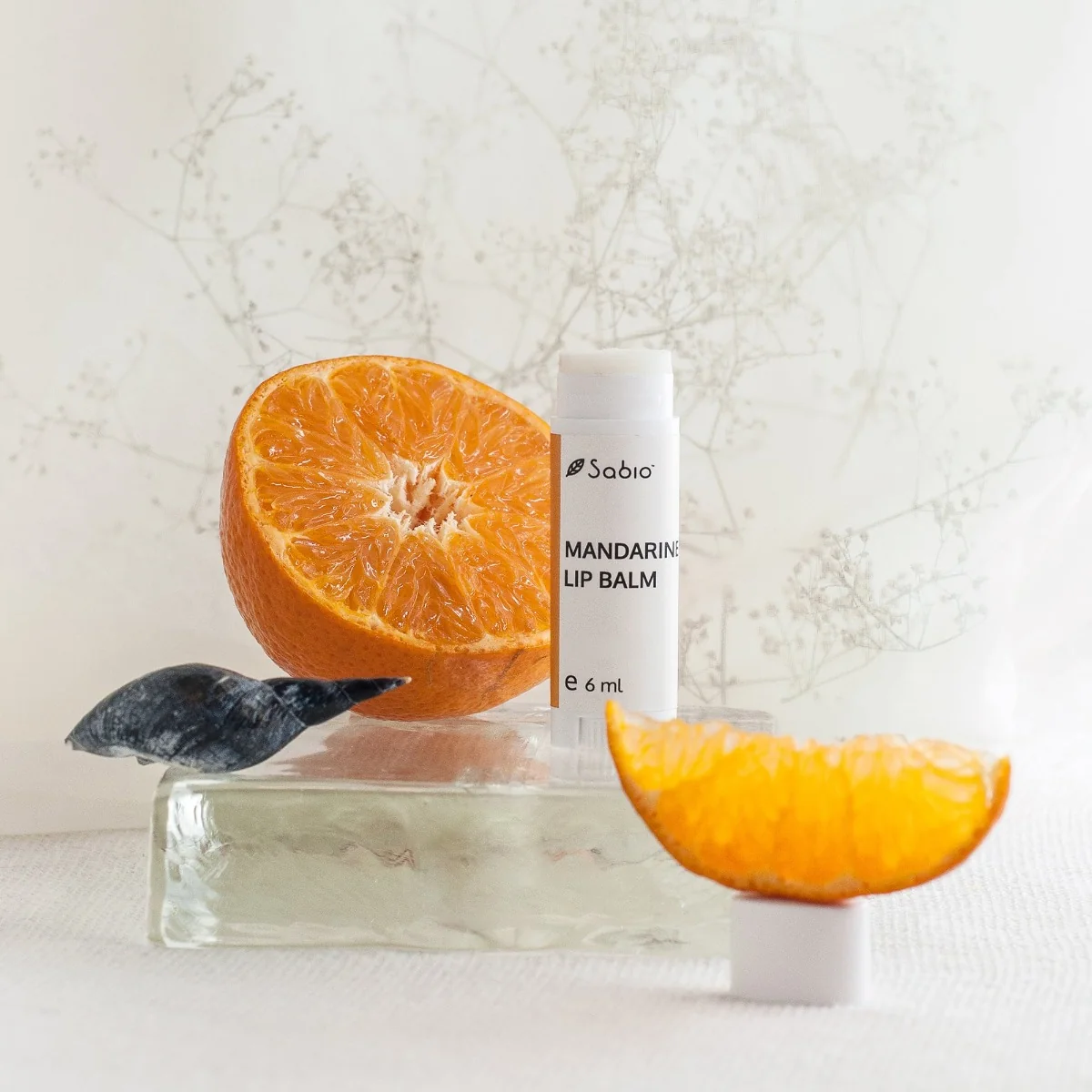 Balsam de buze cu mandarine, 6ml, Sabio