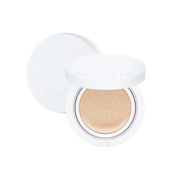 Fond de ten compact M Magic Cushion Moist Up SPF 50+ Nuanta 21, 15 ml, Missha 