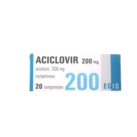 Aciclovir 200mg, 20 comprimate, Egis