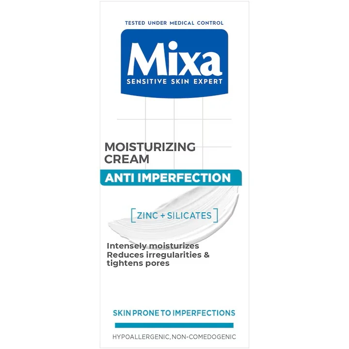 Crema hidratanta 2in1 anti-imperfectiuni, 50ml, Mixa 