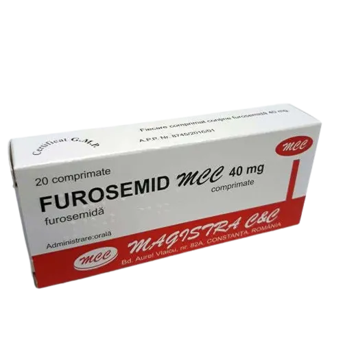 Furosemid 40mg, 20 comprimate, Magistra 