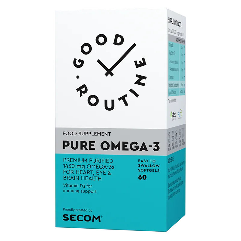 Pure Omega-3 Good Routine, 60 capsule, Secom