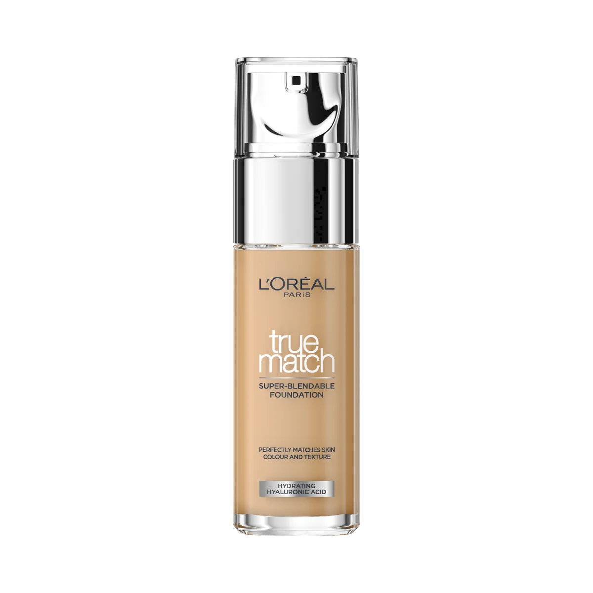 Fond de ten infuzat cu acid hialuronic True Match 3N Cream Beige, 30ml, L'Oreal Paris