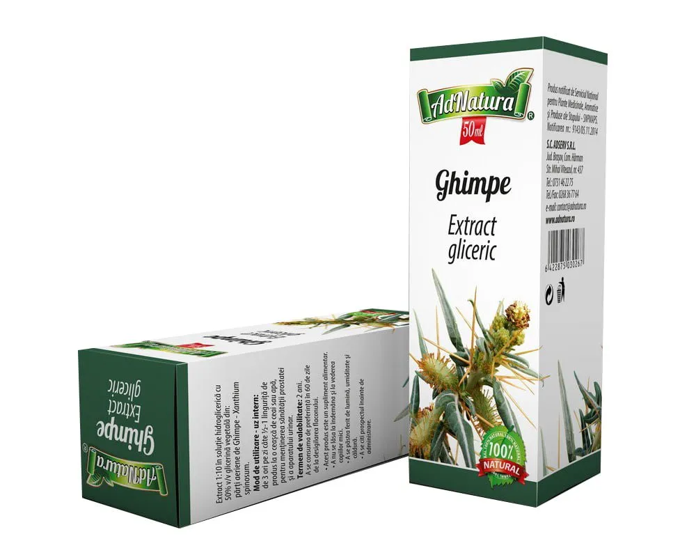 Extract gliceric de ghipe, 50ml, AdNatura