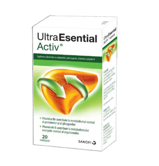 Ultra esential activ, 20 capsule, Sanofi