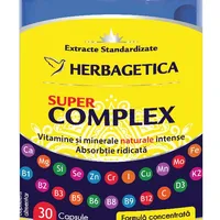 Super Complex, 30 capsule, Herbagetica