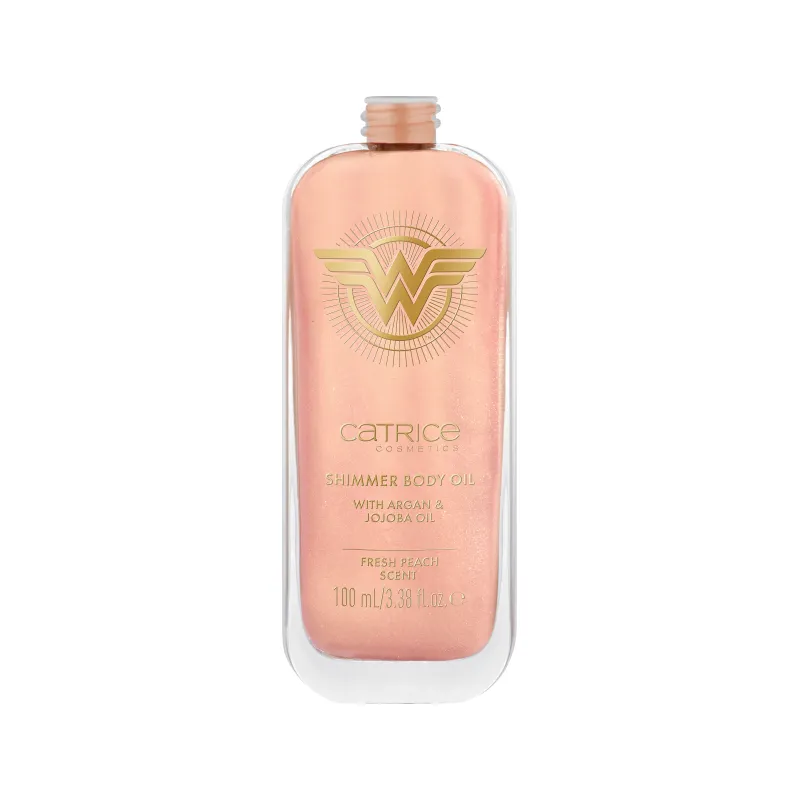 Ulei de corp stralucitor 020 Wonder Woman, 100ml, Catrice