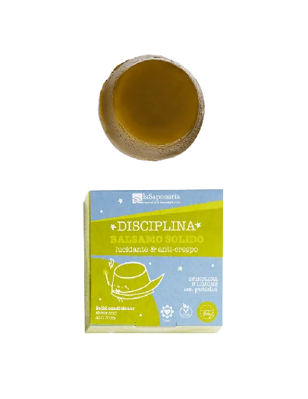 Balsam de par solid pentru stralucire, 40g, La Saponaria