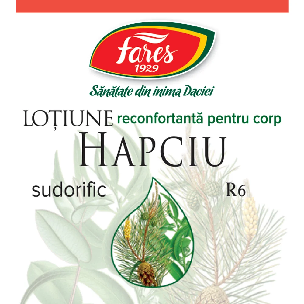 Lotiune Hapciu sudorific, 100ml, Fares